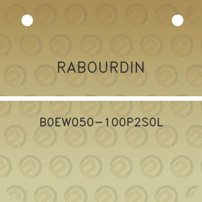 rabourdin-b0ew050-100p2s0l