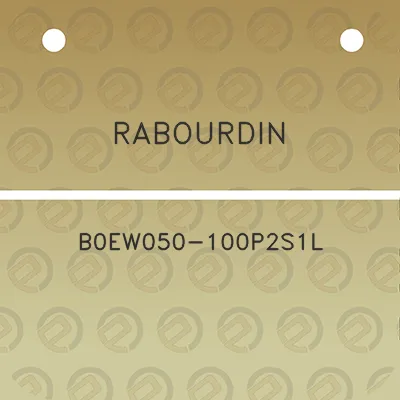 rabourdin-b0ew050-100p2s1l