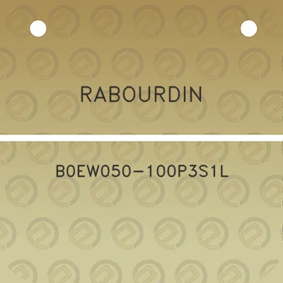 rabourdin-b0ew050-100p3s1l