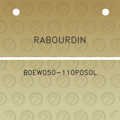 rabourdin-b0ew050-110p0s0l