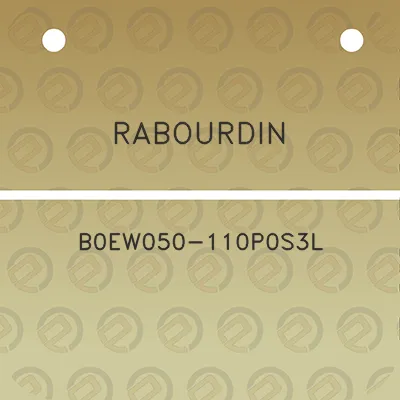 rabourdin-b0ew050-110p0s3l