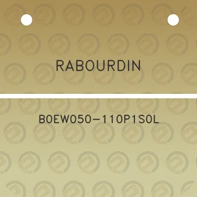 rabourdin-b0ew050-110p1s0l