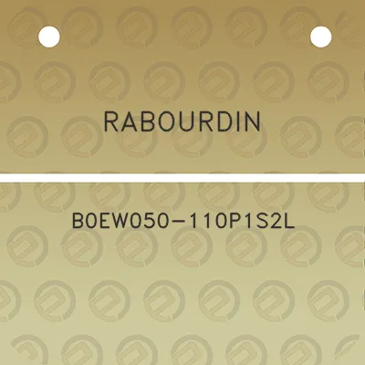 rabourdin-b0ew050-110p1s2l