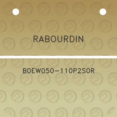 rabourdin-b0ew050-110p2s0r