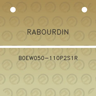 rabourdin-b0ew050-110p2s1r