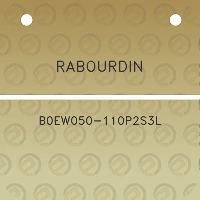 rabourdin-b0ew050-110p2s3l