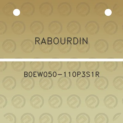 rabourdin-b0ew050-110p3s1r