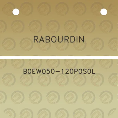 rabourdin-b0ew050-120p0s0l