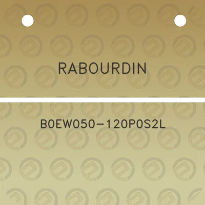 rabourdin-b0ew050-120p0s2l