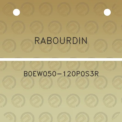 rabourdin-b0ew050-120p0s3r