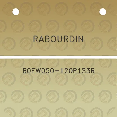 rabourdin-b0ew050-120p1s3r