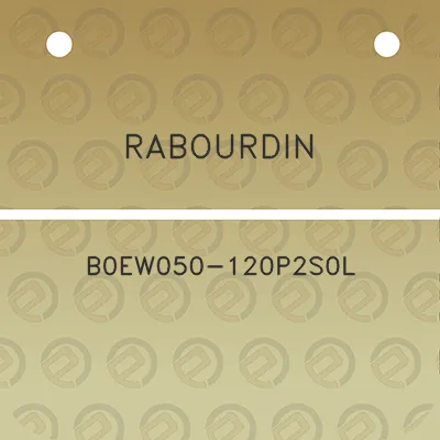 rabourdin-b0ew050-120p2s0l