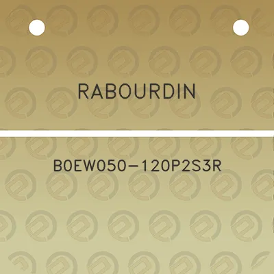 rabourdin-b0ew050-120p2s3r