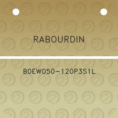 rabourdin-b0ew050-120p3s1l