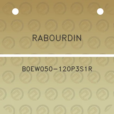 rabourdin-b0ew050-120p3s1r