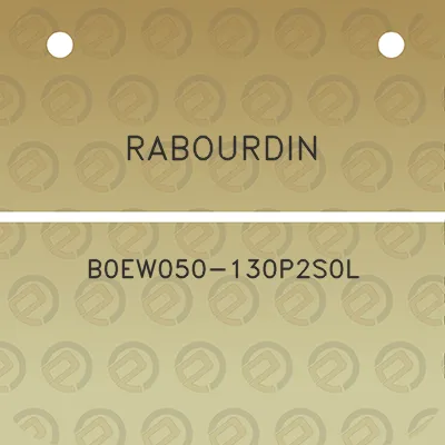 rabourdin-b0ew050-130p2s0l