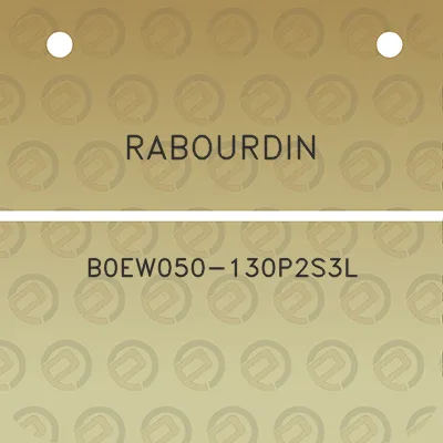 rabourdin-b0ew050-130p2s3l