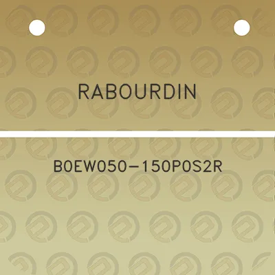 rabourdin-b0ew050-150p0s2r