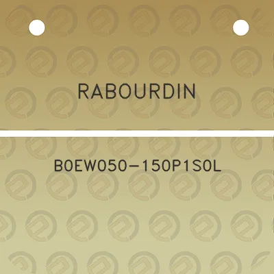 rabourdin-b0ew050-150p1s0l