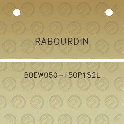 rabourdin-b0ew050-150p1s2l