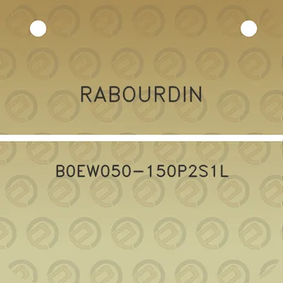 rabourdin-b0ew050-150p2s1l