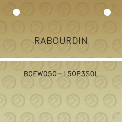 rabourdin-b0ew050-150p3s0l