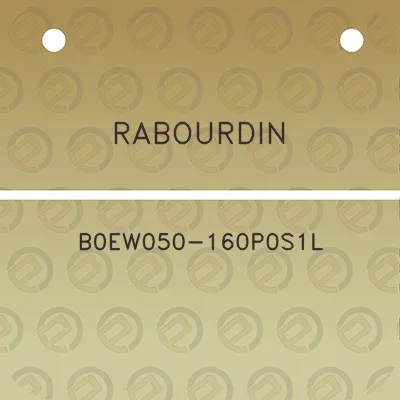 rabourdin-b0ew050-160p0s1l