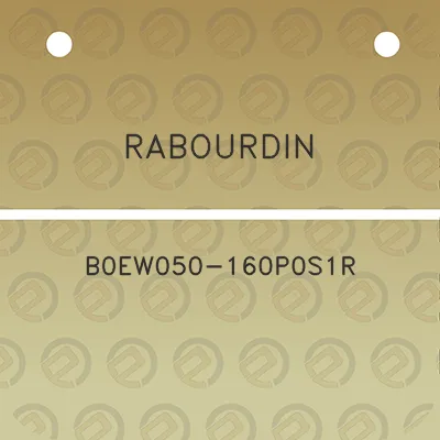 rabourdin-b0ew050-160p0s1r