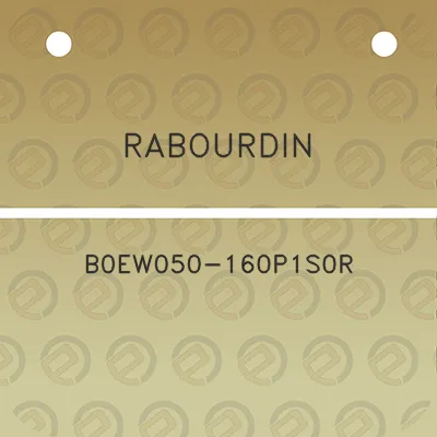 rabourdin-b0ew050-160p1s0r