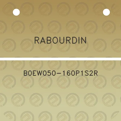 rabourdin-b0ew050-160p1s2r