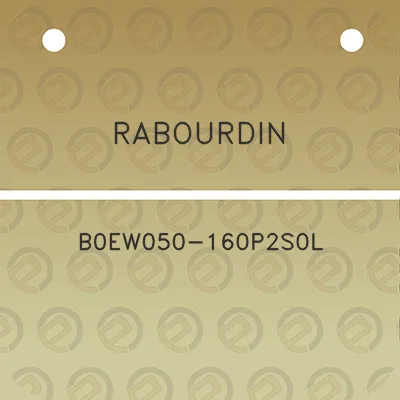 rabourdin-b0ew050-160p2s0l