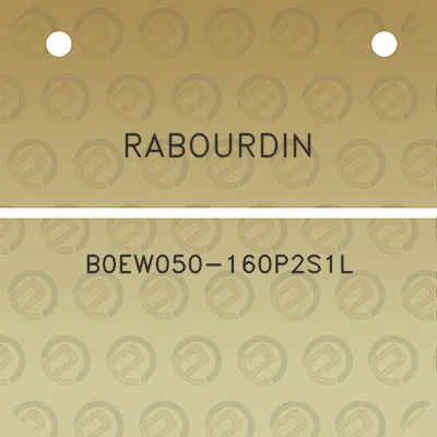 rabourdin-b0ew050-160p2s1l