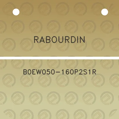 rabourdin-b0ew050-160p2s1r