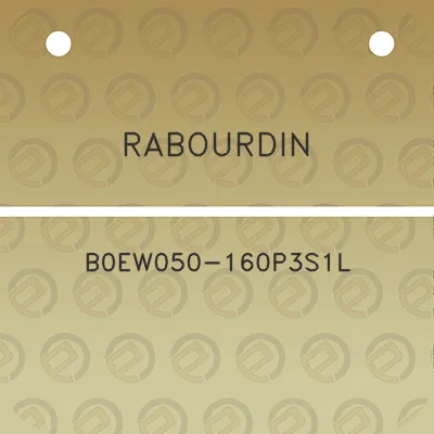 rabourdin-b0ew050-160p3s1l