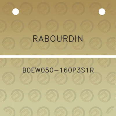 rabourdin-b0ew050-160p3s1r