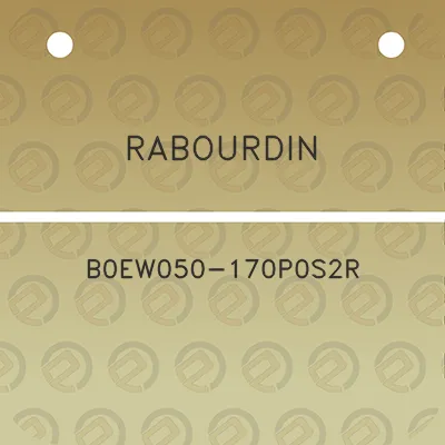 rabourdin-b0ew050-170p0s2r