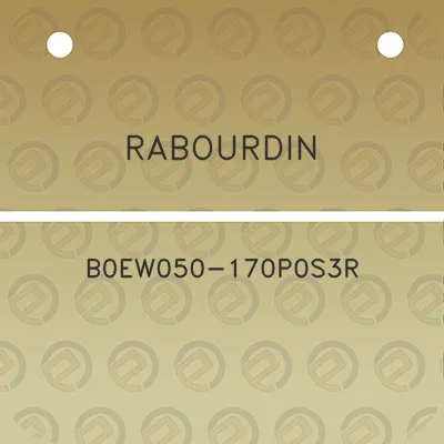 rabourdin-b0ew050-170p0s3r