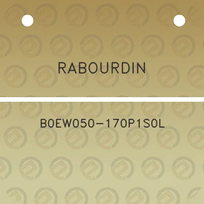 rabourdin-b0ew050-170p1s0l