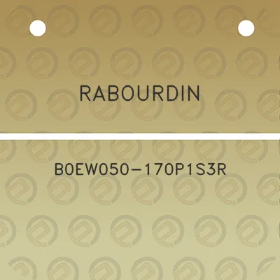 rabourdin-b0ew050-170p1s3r