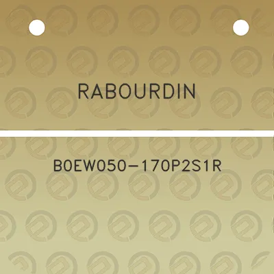 rabourdin-b0ew050-170p2s1r