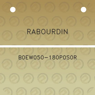 rabourdin-b0ew050-180p0s0r