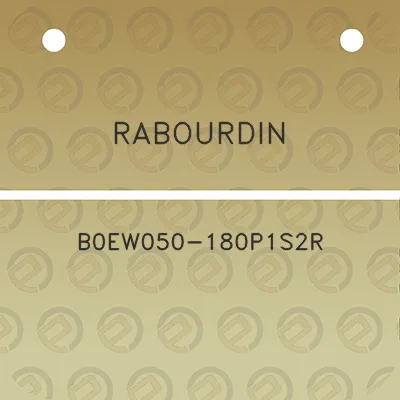 rabourdin-b0ew050-180p1s2r