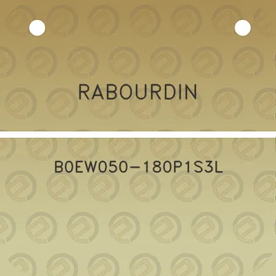 rabourdin-b0ew050-180p1s3l