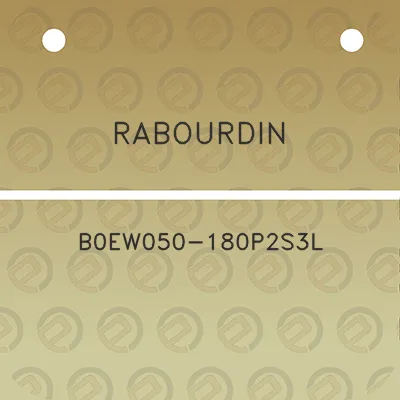 rabourdin-b0ew050-180p2s3l