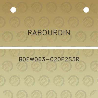 rabourdin-b0ew063-020p2s3r