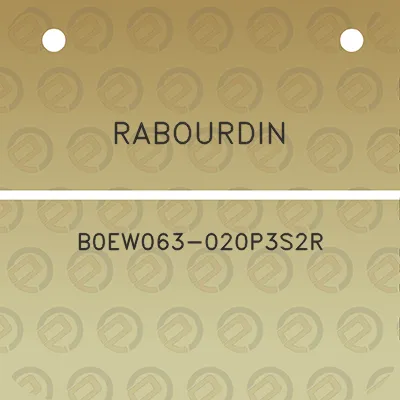 rabourdin-b0ew063-020p3s2r