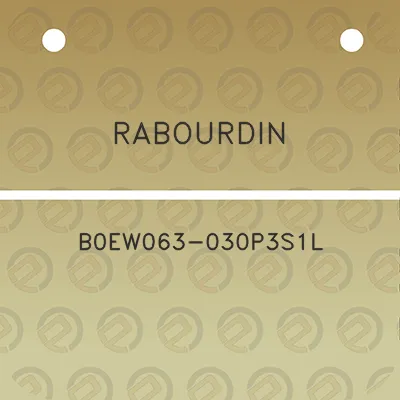 rabourdin-b0ew063-030p3s1l