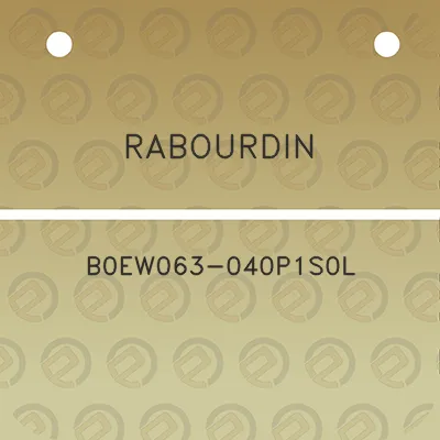 rabourdin-b0ew063-040p1s0l