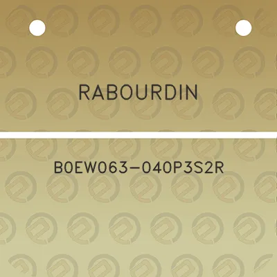 rabourdin-b0ew063-040p3s2r