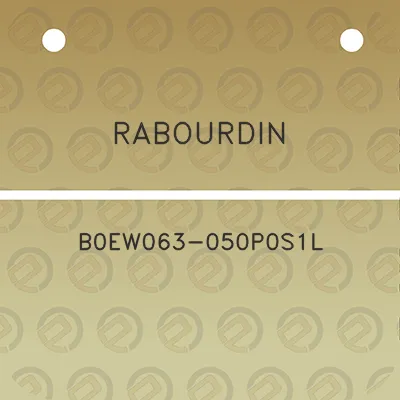 rabourdin-b0ew063-050p0s1l